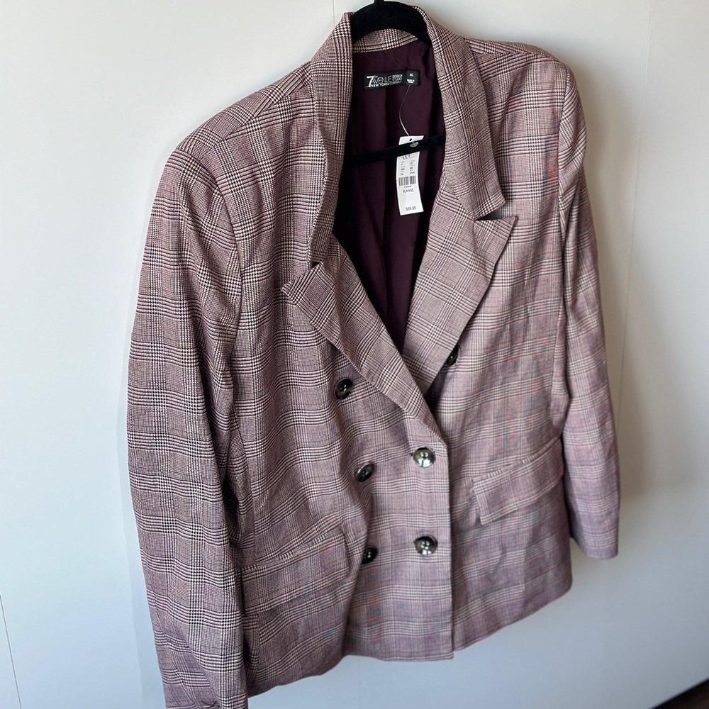 New York & Company Pink Blazers & Suit Jackets